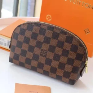Design Damier Ebene Cosmetic Pouch - Dubai Fashion LUX