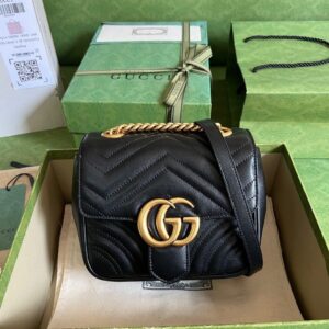 Design GG MARMONT MINI MATELASSÉ TOTE BAG - Dubai Fashion LUX