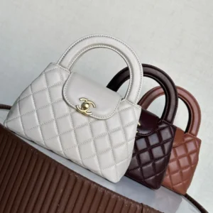 Design Jersey Quilted Nano Kelly Shopper Pink - Dubai Fashion LUX
