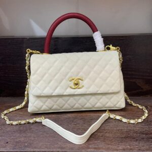 Design Lambskin Quilted Small Trendy CC Flap Dual Handle Bag - Dubai Fashion LUX