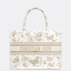 Design MEDIUM BOOK TOTE Gold-Tone - Dubai Fashion LUX