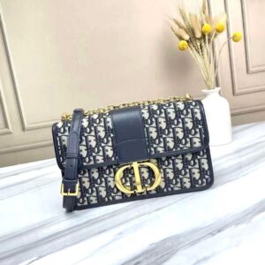 Dior 30 Montaigne East-West Bag – Luxury Leather Handbag with Gold CD Clasp