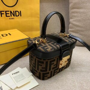 FENDI Zucka Vanity 2way Hand Shoulder Bag