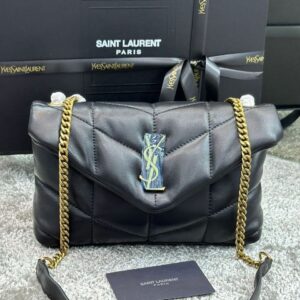 Puffer Toy Leather Shoulder Bag – Trendy Quilted Designer Handbag