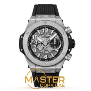 Replica Hublot Big Bang Men Automatic Grey Rubber Watch 441.NX.1170.RX - copywatchesdubai.com