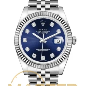Rolex Datejust 116234G Blue - copywatchesdubai.com
