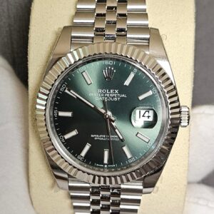 Rolex Datejust 41 2 Mint Green - copywatchesdubai.com