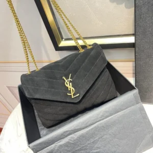 Saint Laurent Loulou Small Shoulder Bag | YSL Quilted Leather Handbag