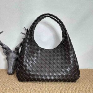 Buy BOTTEGA VENETA Campana Intrecciato Leather Shoulder Bag |Bags Dubai - Luxury Master Copy Dubai
