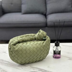 Buy Bottega Veneta Mini Jodie Green Intrecciato Bag