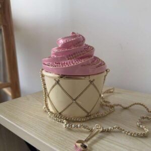 Buy Chanel Clutch Ice Cream Minaudiere Plexi Strass & Gold-Tone Metal | Bags Dubai - Luxury Master Copy Dubai
