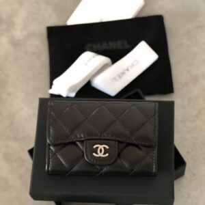 Buy Chanel Flap Card Holder Quilted Caviar Leather |Bags Dubai - Luxury Master Copy Dubai