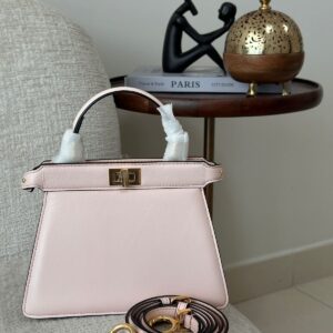 Buy Fendi Peekaboo ISeeU Petite Pale Pink | Dubai Luxury items
