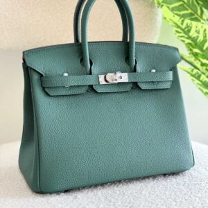 Buy Hermes Birkin 25CM Malachite Togo Leather Handbag