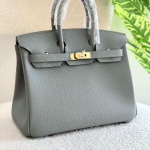 Buy Hermes Birkin 25CM Vert Amande Togo Leather Handbag