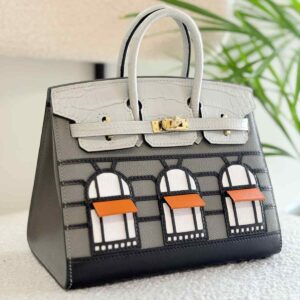 Buy Hermes Faubourg Midnight Birkin Sellier 20 Gris Misty