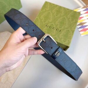 Gucci Interlocking G-plaque Belt