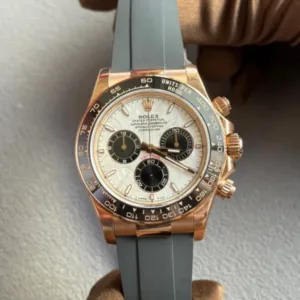 Rolex Daytona Cosmograph Daytona OysterFlex Rose Gold Meteorite Dial - Luxury Master Copy Dubai