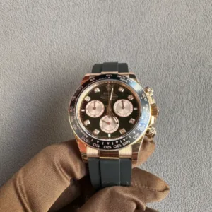 Rolex Daytona NEW 2024 Daytona BLACK DIAMOND DIAL - Luxury Master Copy Dubai