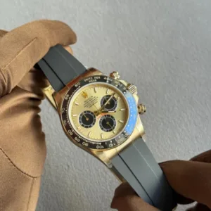 Rolex Daytona Pikachu Dial 126518LN Gold Oysterflex Mint - Luxury Master Copy Dubai