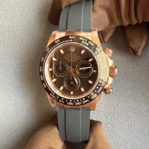 Rolex Daytona Rose Gold Chocolate Index Dial - Luxury Master Copy Dubai